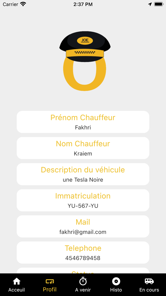 #3. Joe Partenaire (iOS) 由: I-VAN Drivers