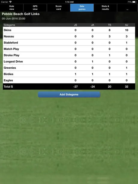 mScorecard - Golf Scorecard