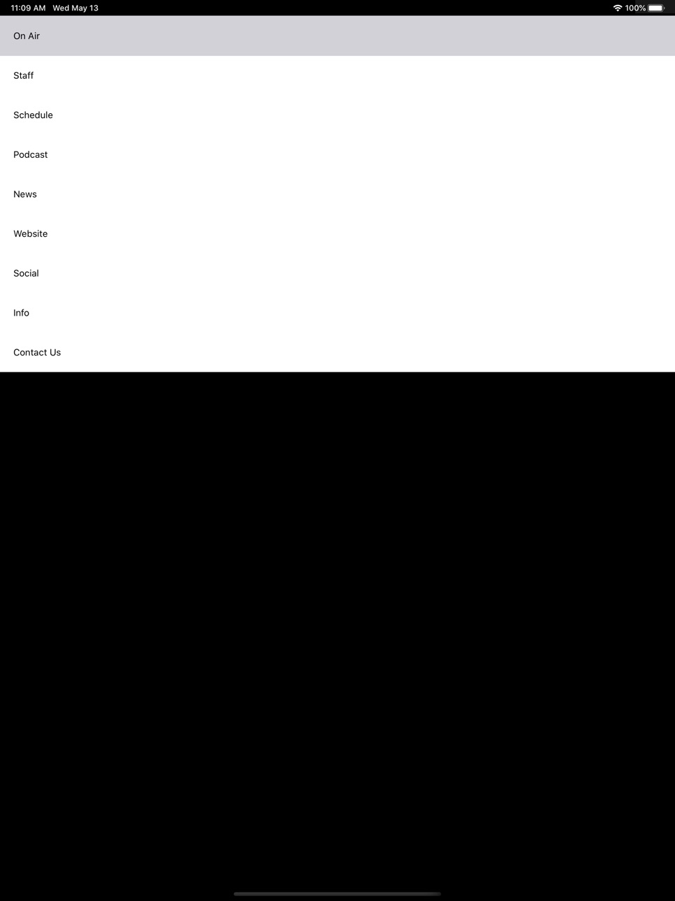 iPad screenshot