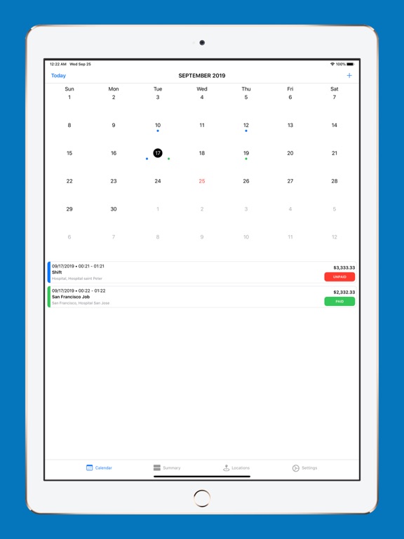 Little Shift iPad screenshot 5 - Medical app