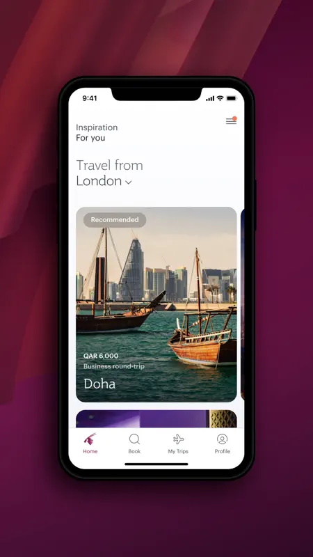 Qatar Airways screenshot 2 of 8