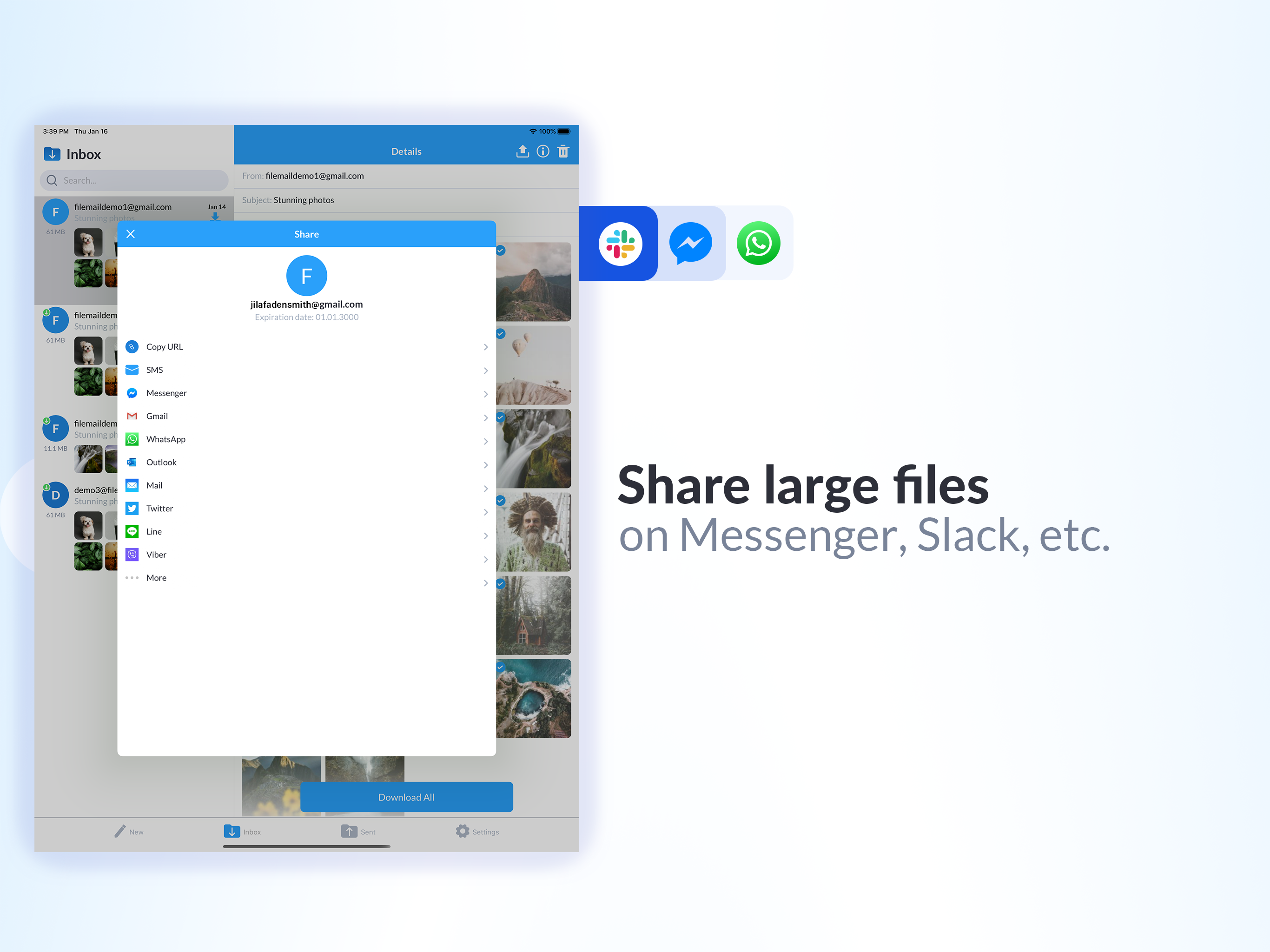 Filemail – File Transfer App