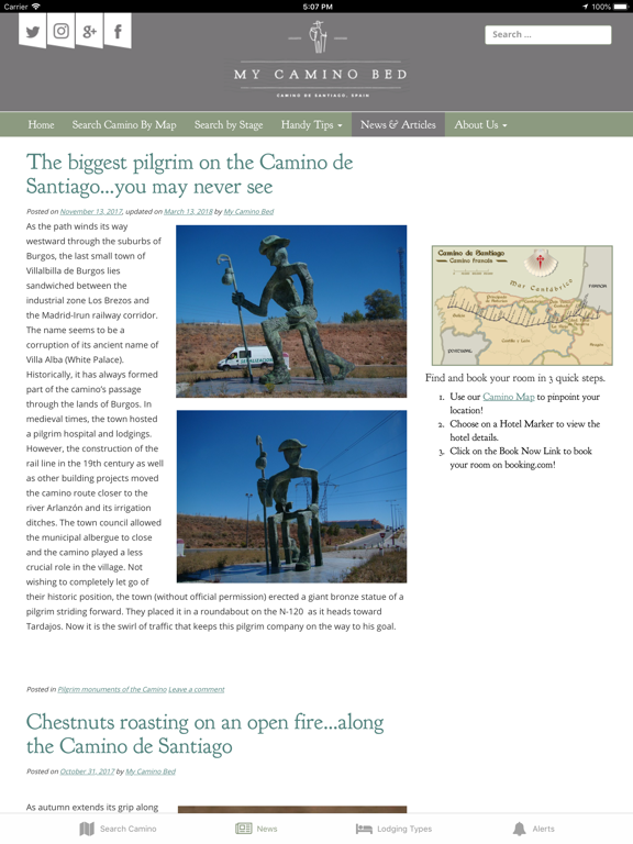 Screenshot #5 pour Camino de Santiago Hotels