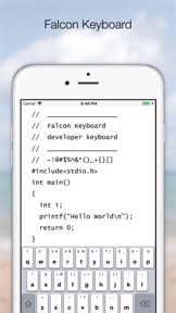 Falconkey (developer keyboard) screenshot 1