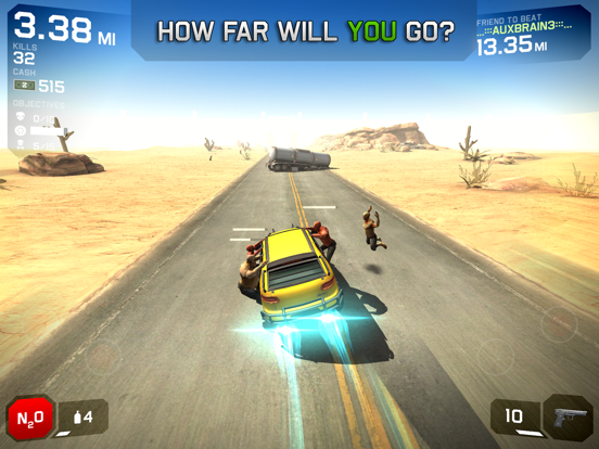 Zombie Highway 2 iPad app afbeelding 4