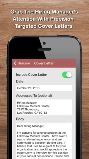 Capture d'écran de Resume Star: Pro CV Maker sur iPhone 5