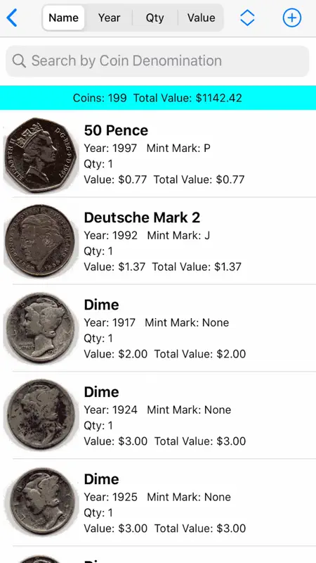 My Valuable Coin Collection screenshot 3 of 8
