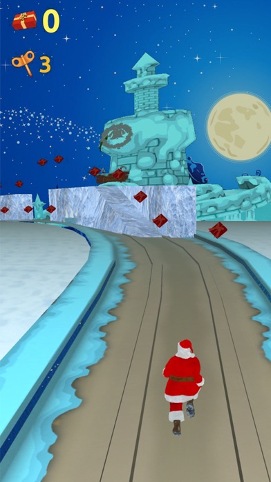 Screenshot #2 pour Christmas Run 3D: Santa Game