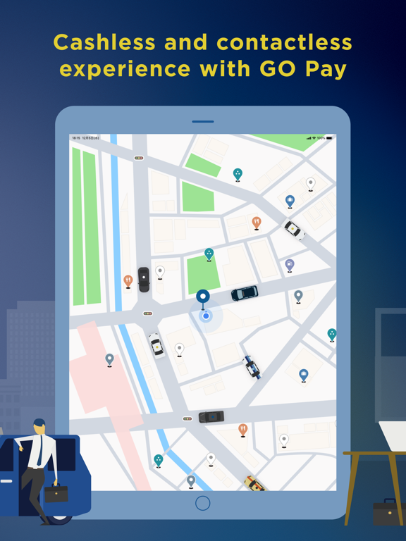 Screenshot #6 pour GO / Taxi app for Japan