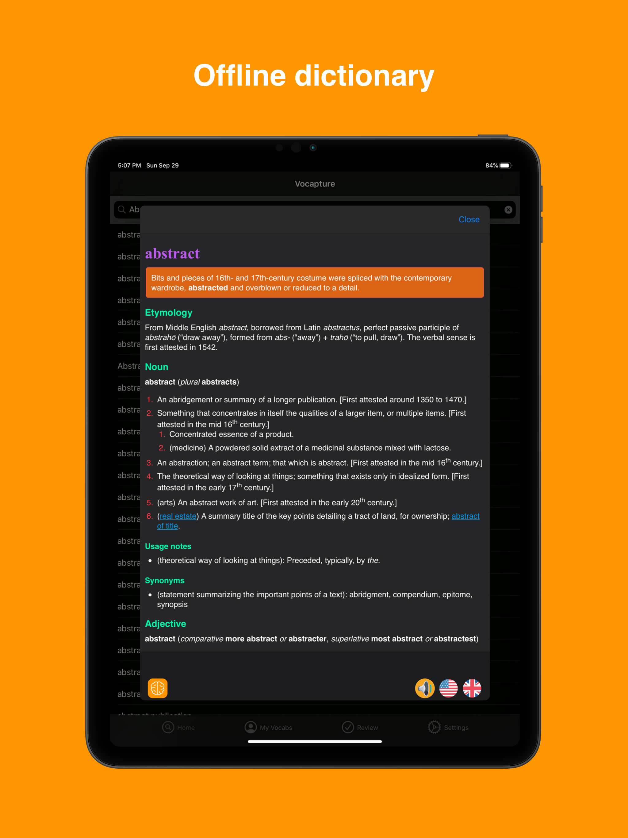 English Dictionary – Offline