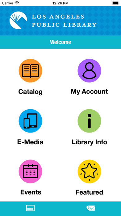 Los Angeles Public Library Screenshot