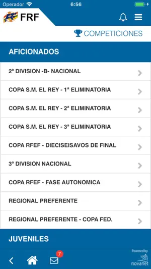 Intranet FRF screenshot 2