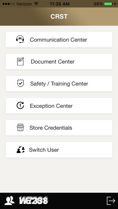 CRST Driver SVC Screenshot