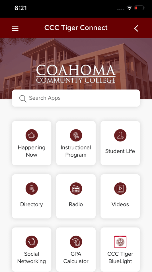 #2. CCC Tiger Connect (iOS) 由: Coahoma Community College
