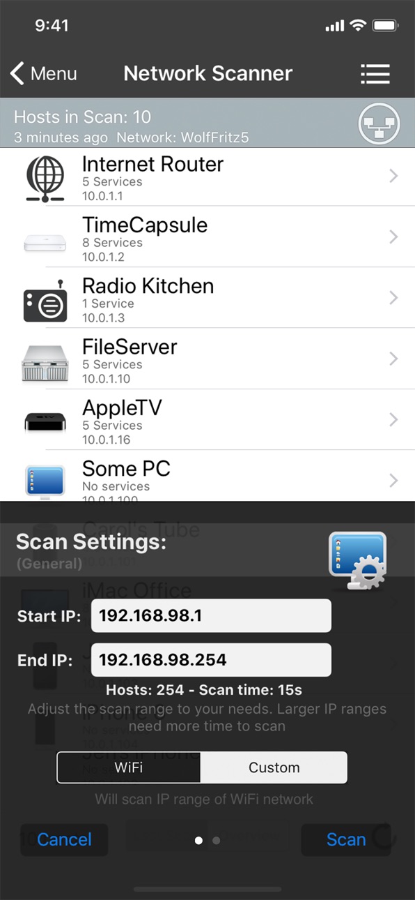 iPhone screenshot