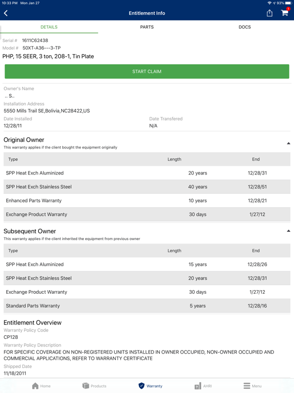 Peirce Phelps HVAC Pro+ iPad screenshot 4 - Productivity app