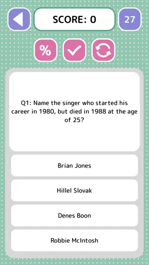 Music 1980s Quiz - Game screenshot 3