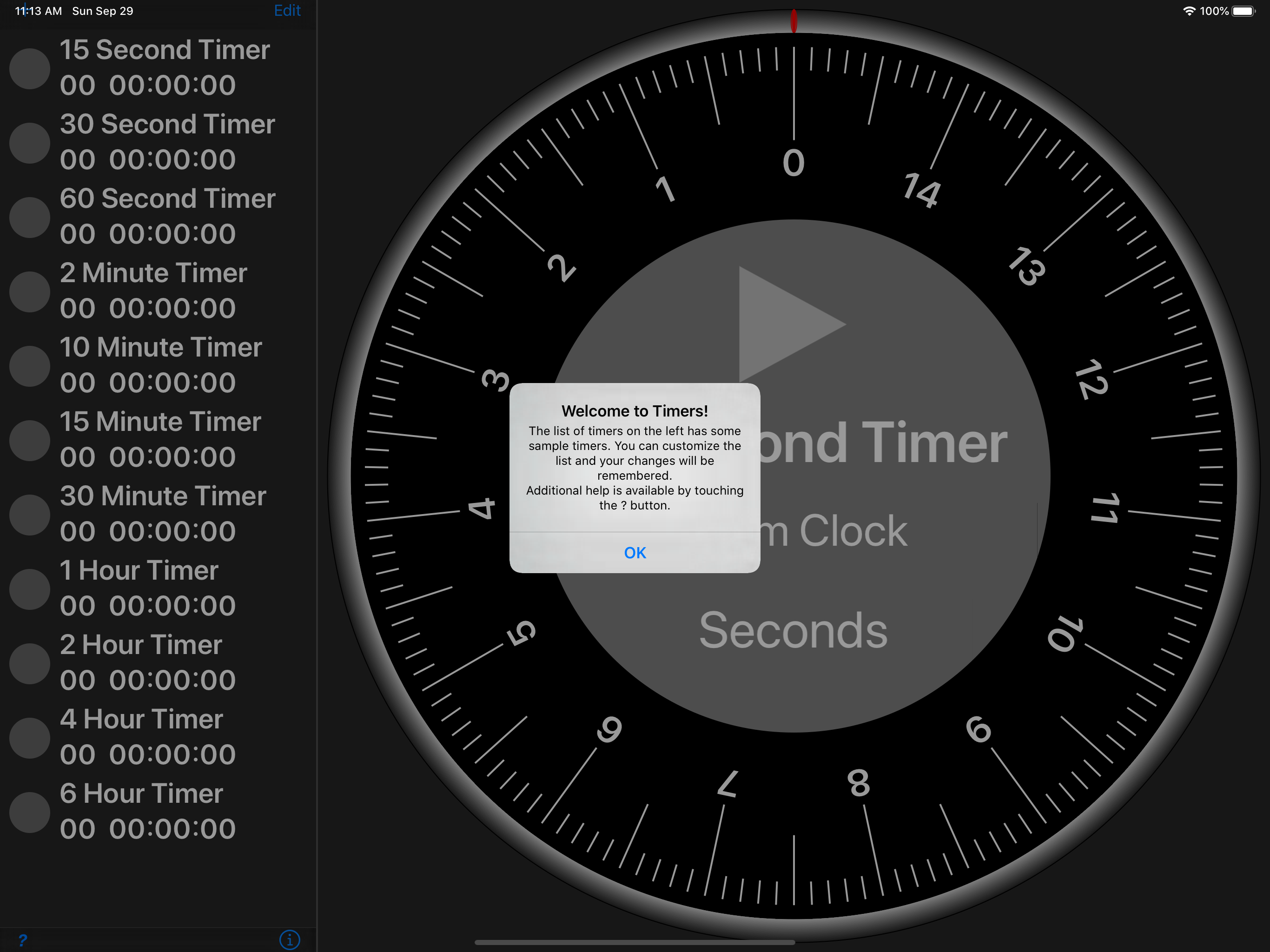 Timers!