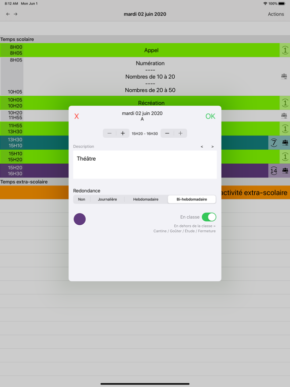 Screenshot #5 pour Cahier-Journal