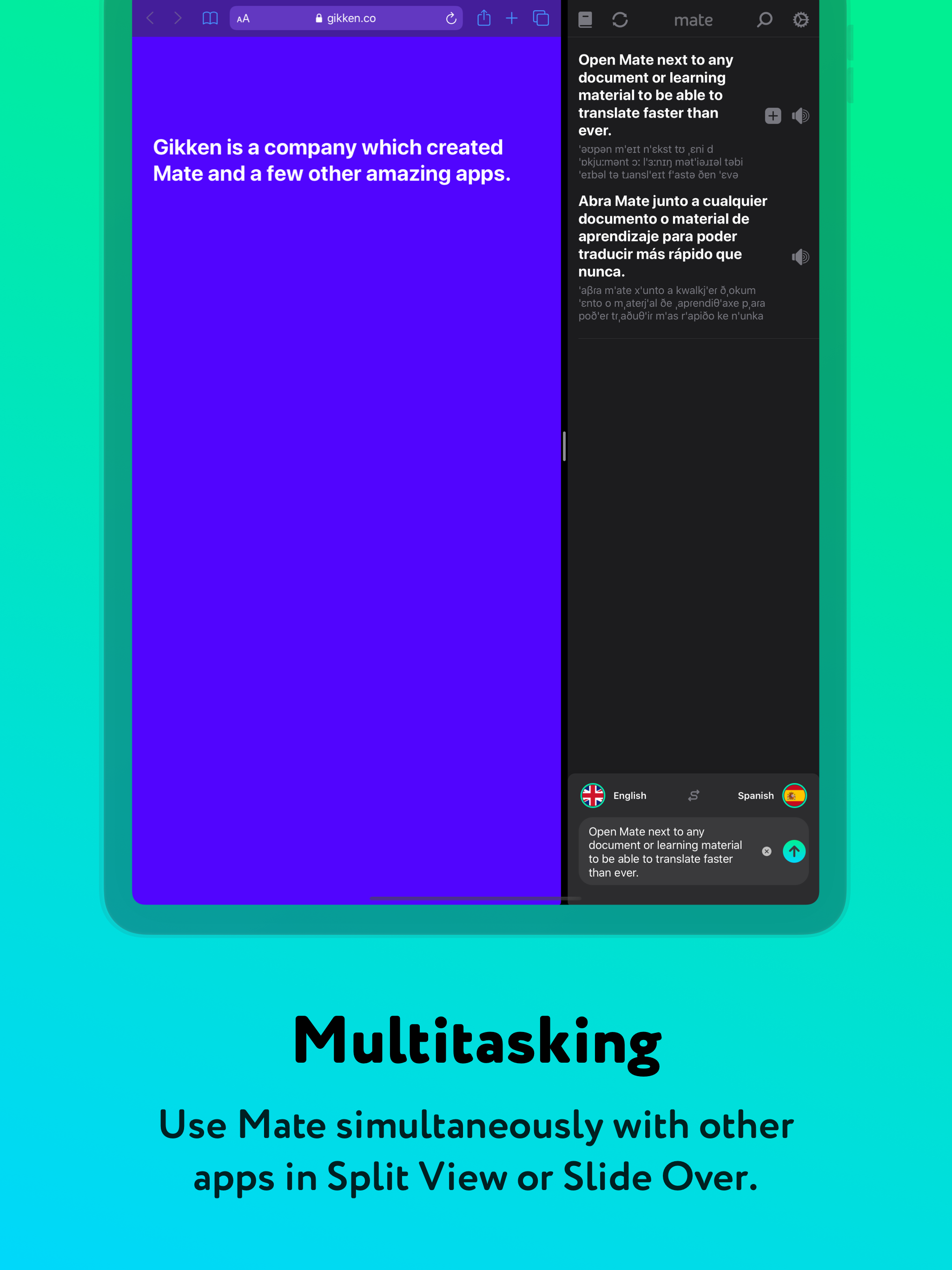 Mate Translate – AI translator