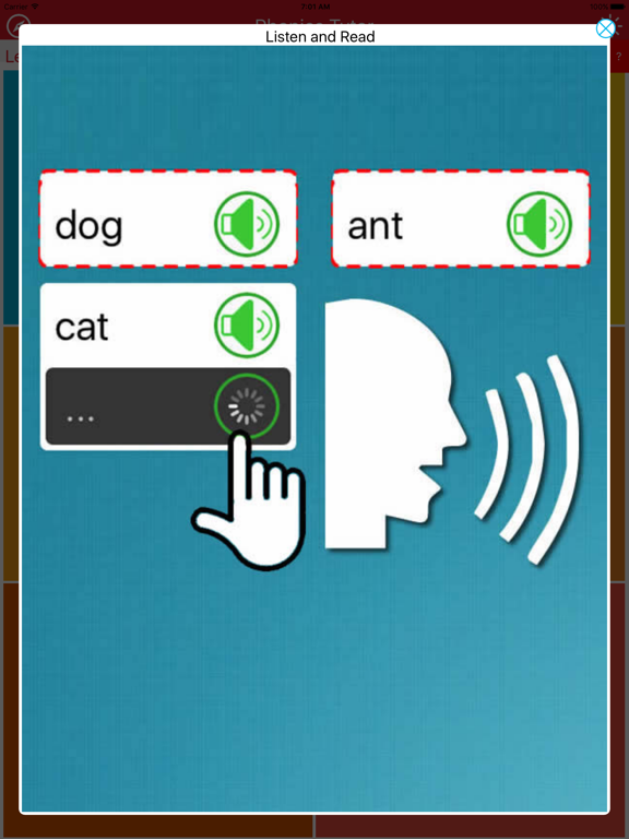 Phonics Tutor 5 iPad screenshot
