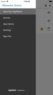 opentext appworks ce iphone resimleri 3
