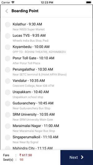 YBM Travels screenshot 4