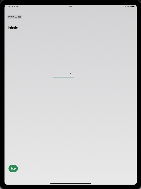 Screenshot #5 pour uBreathe - Breathing Exercises