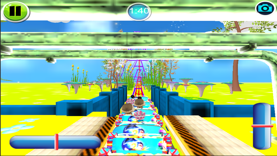 #1. Roller Coaster Simulation 2025 (iOS) By: Girish Kumar
