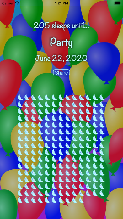 Screenshot #1 pour Sleeps 'till special events