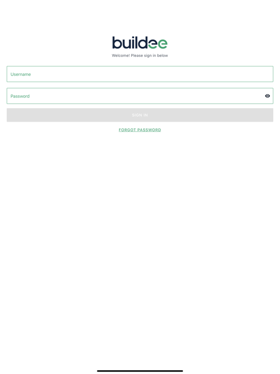 buildee app screenshot