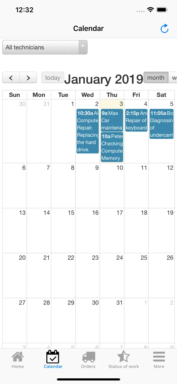 Screenshot #2 pour Nano Service Management