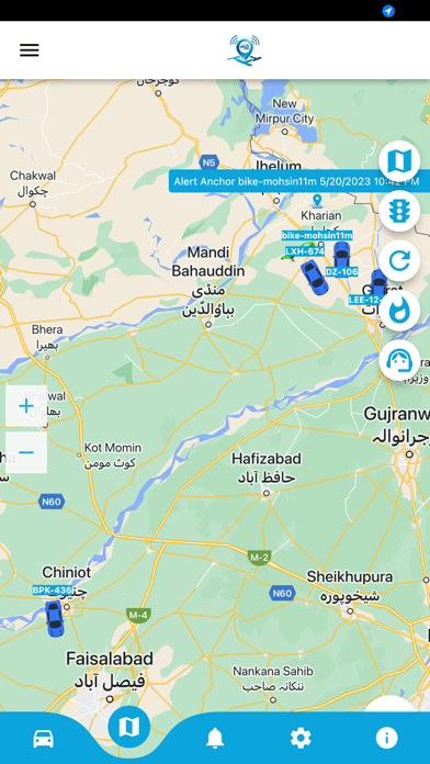 Pakistan PinTrack Screenshot