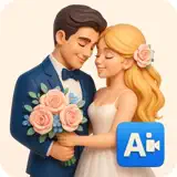 AI Wedding Video Cinematic - アプリアイコン