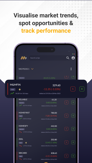 MO Trader: Stock Trading App Screenshot