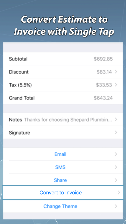 #4. Invoice & Estimate Maker (iOS) 由: SVG Apps