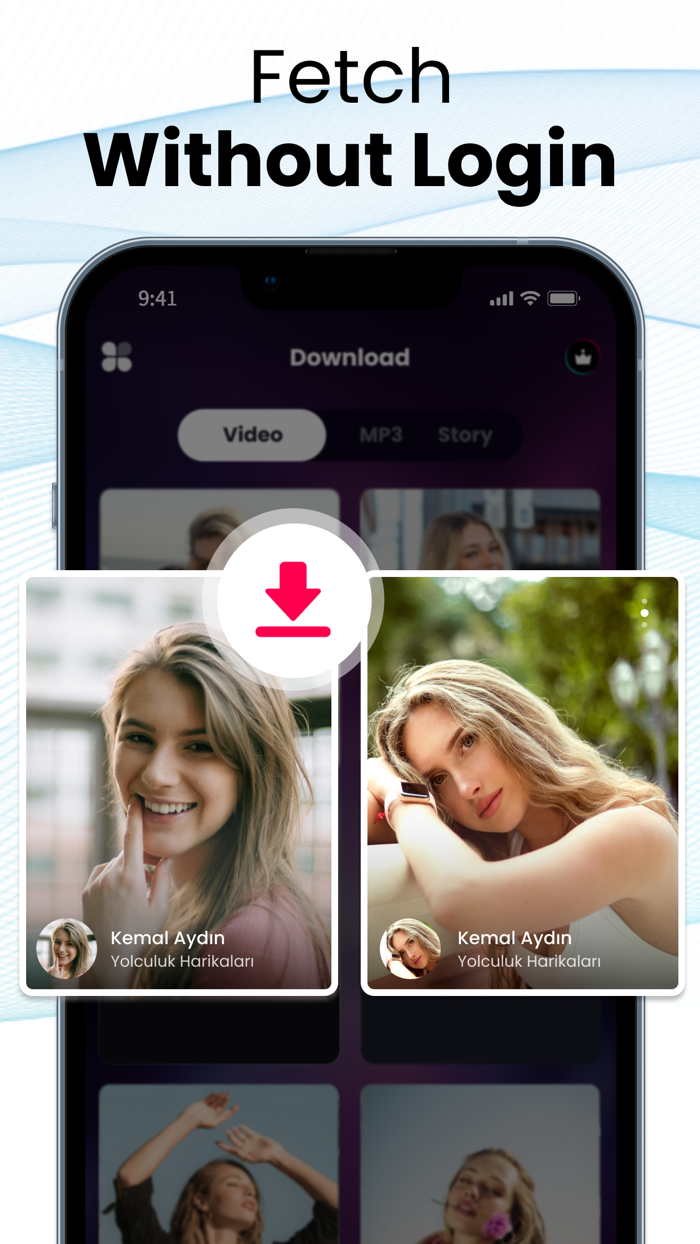 Reposter Repost, No Watermark