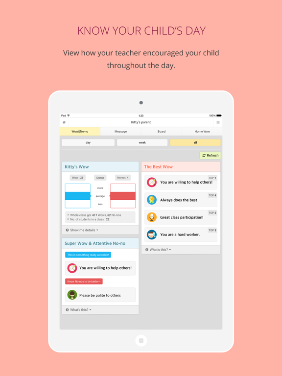 Screenshot #5 pour Parent Class123