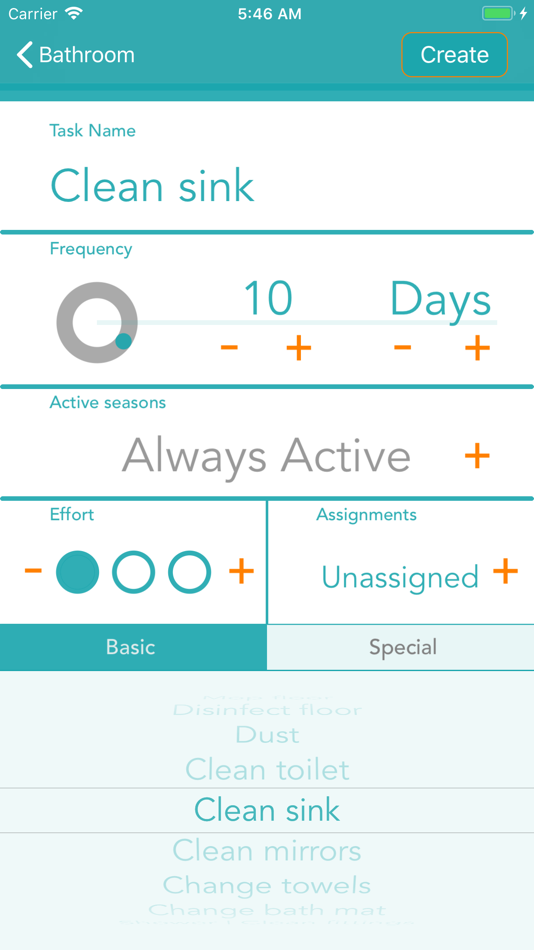 #5. Tody (iOS) 由: LoopLoop