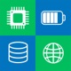 System Monitor & Device Info app icon - Utilities app for iPhone
