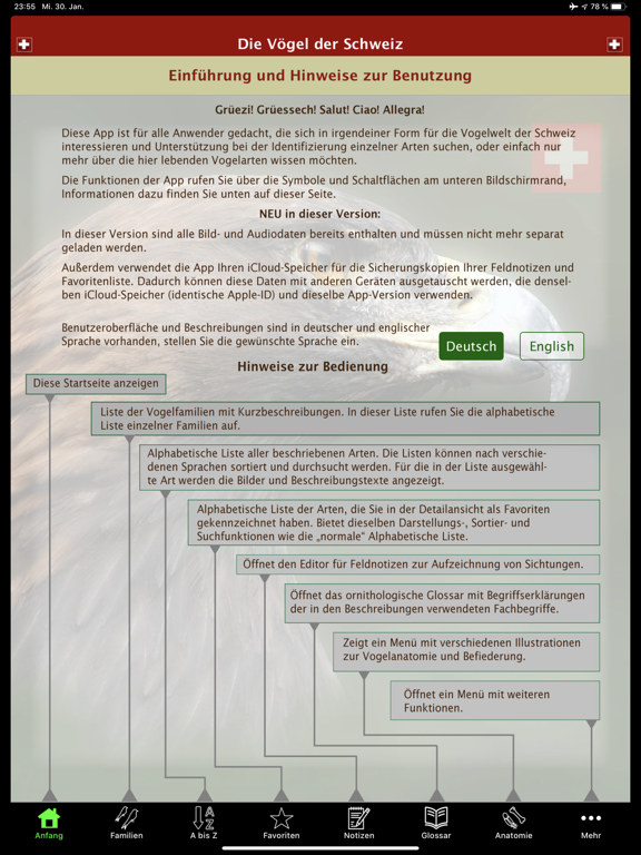 Screenshot #4 pour Die Vögel der Schweiz