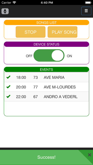 Lovitron Cloud screenshot