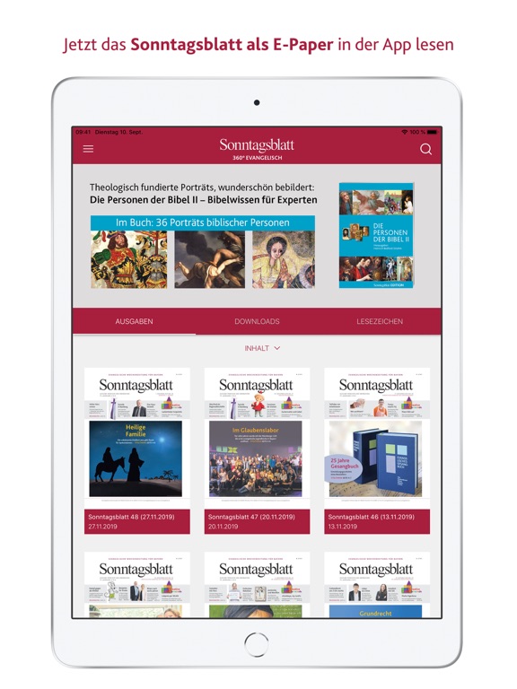 Screenshot #4 pour Sonntagsblatt 360° Evangelisch