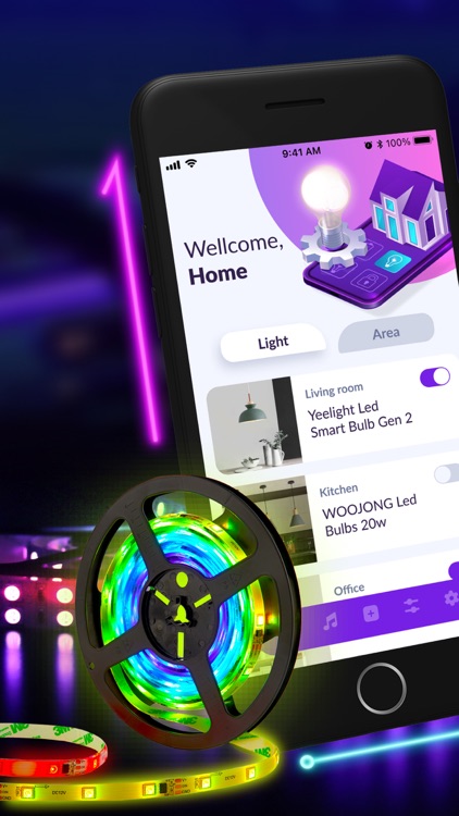 Led Light Controller Remote .