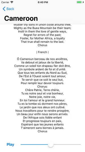 African Anthems screenshot 2