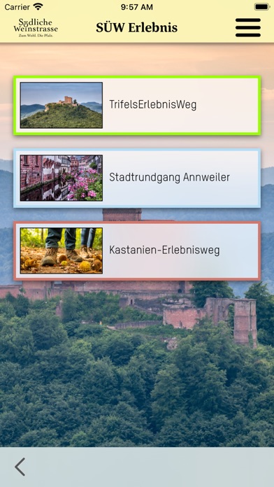 Screenshot #2 pour SÜW Erlebnis, Pfalz