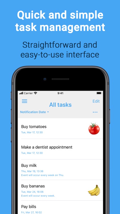 Reminders3: Routine Planner