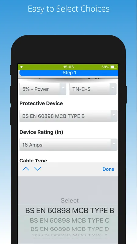 Cable Calc screenshot 3 of 7