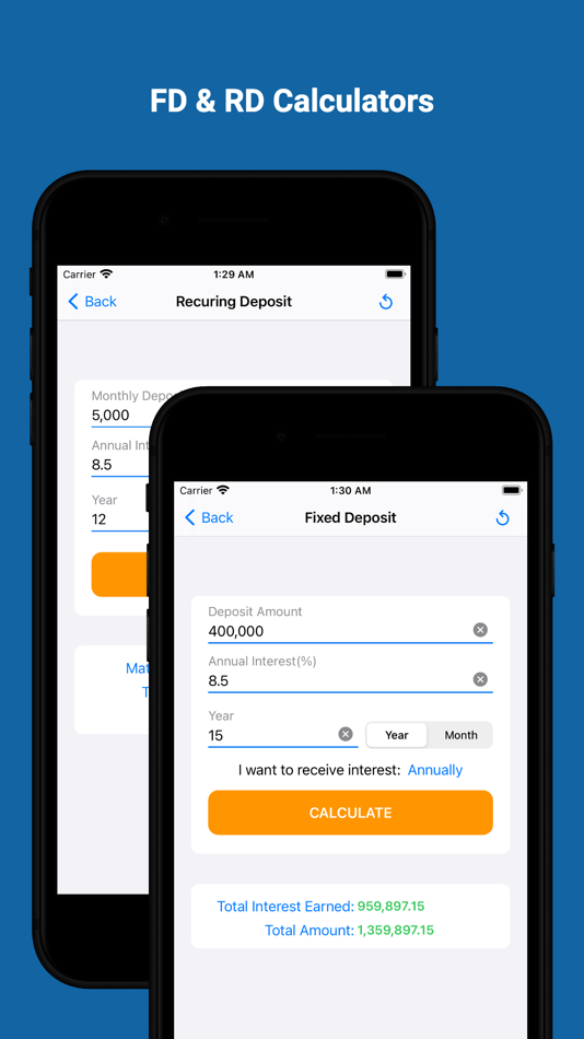 #5. Financial Calculator EMI, SIP (iOS) Bởi: Nirav Zalavadiya