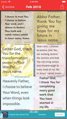 Short Daily Prayers - Bible screenshot 2